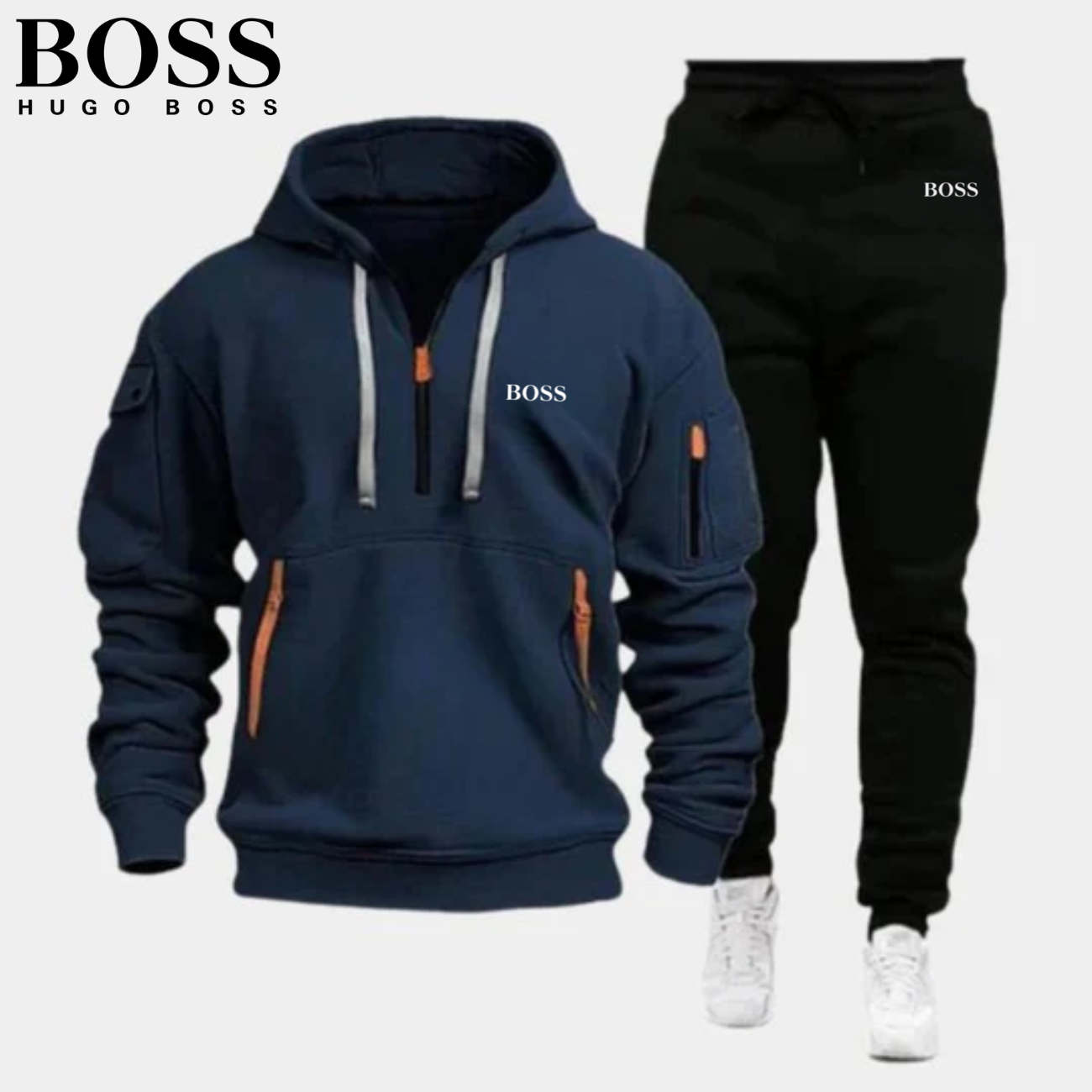 Avslappnat streetwear-set || Utförsäljningspris
