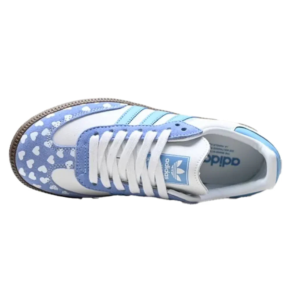 Hjärt-Mönstrade Samba Sneakers - Utförsäljning