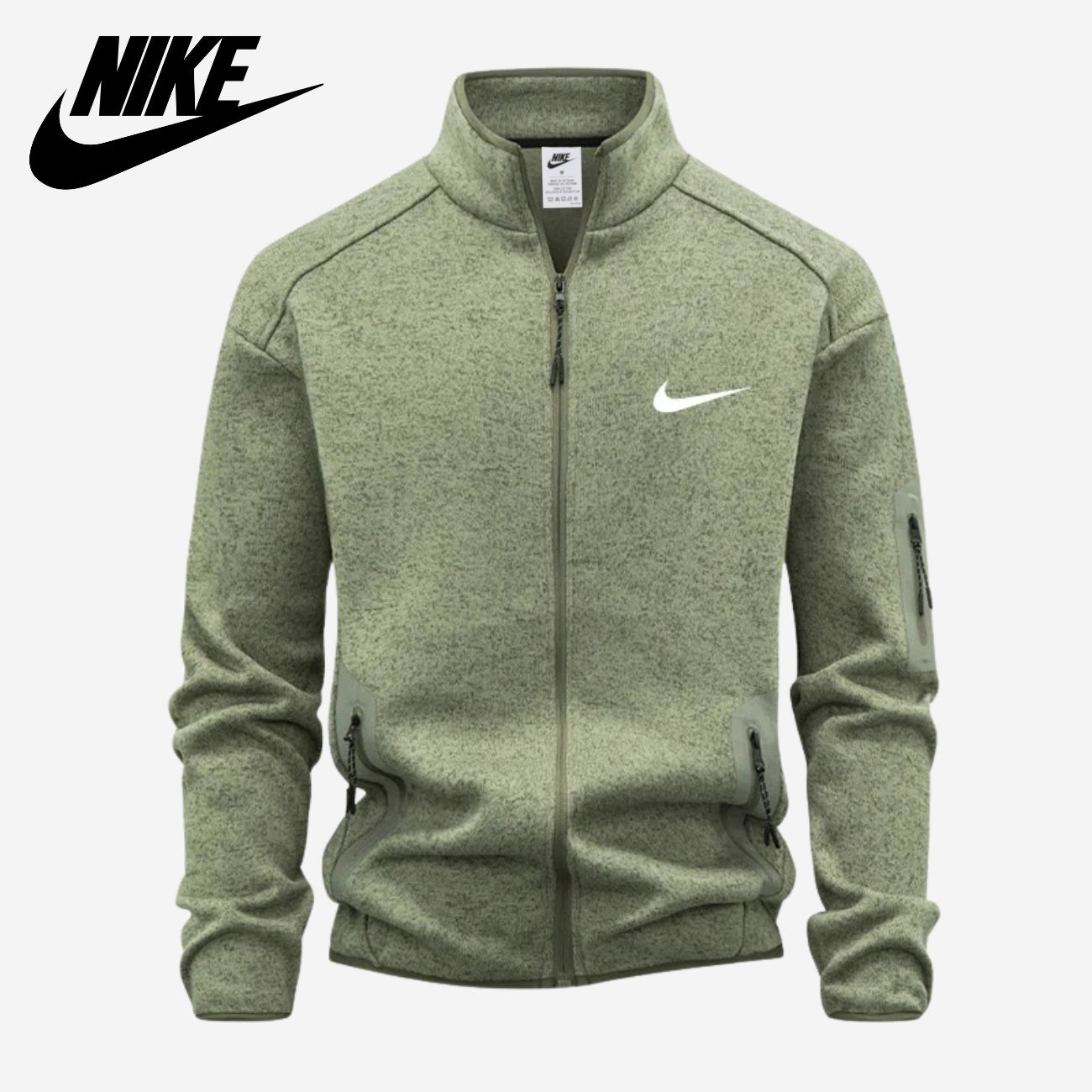 Avslappnad Zip-Up Jacka || Utförsäljningspris