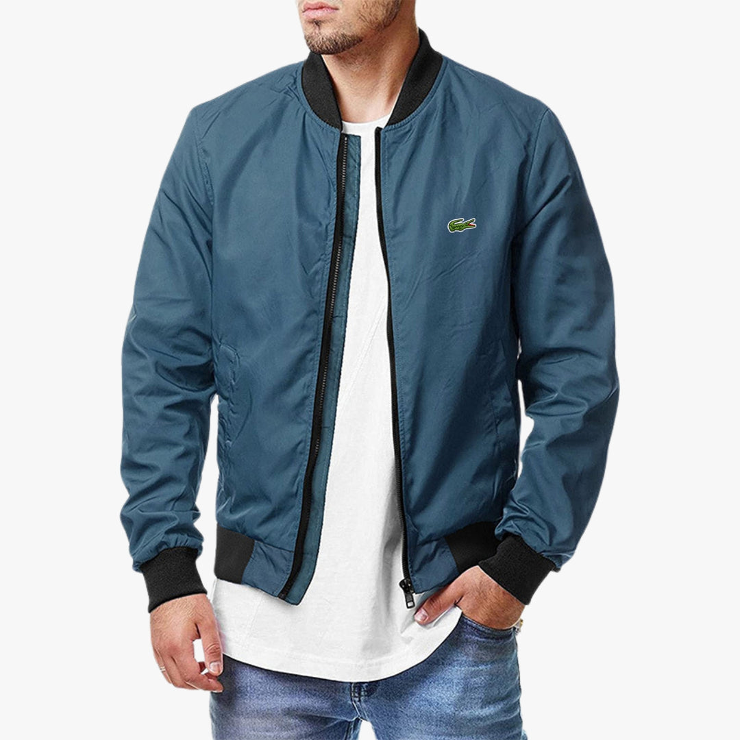 Bomberjacka med Dragkedja i Streetwear-stil - UTFÖRSÄLJNING