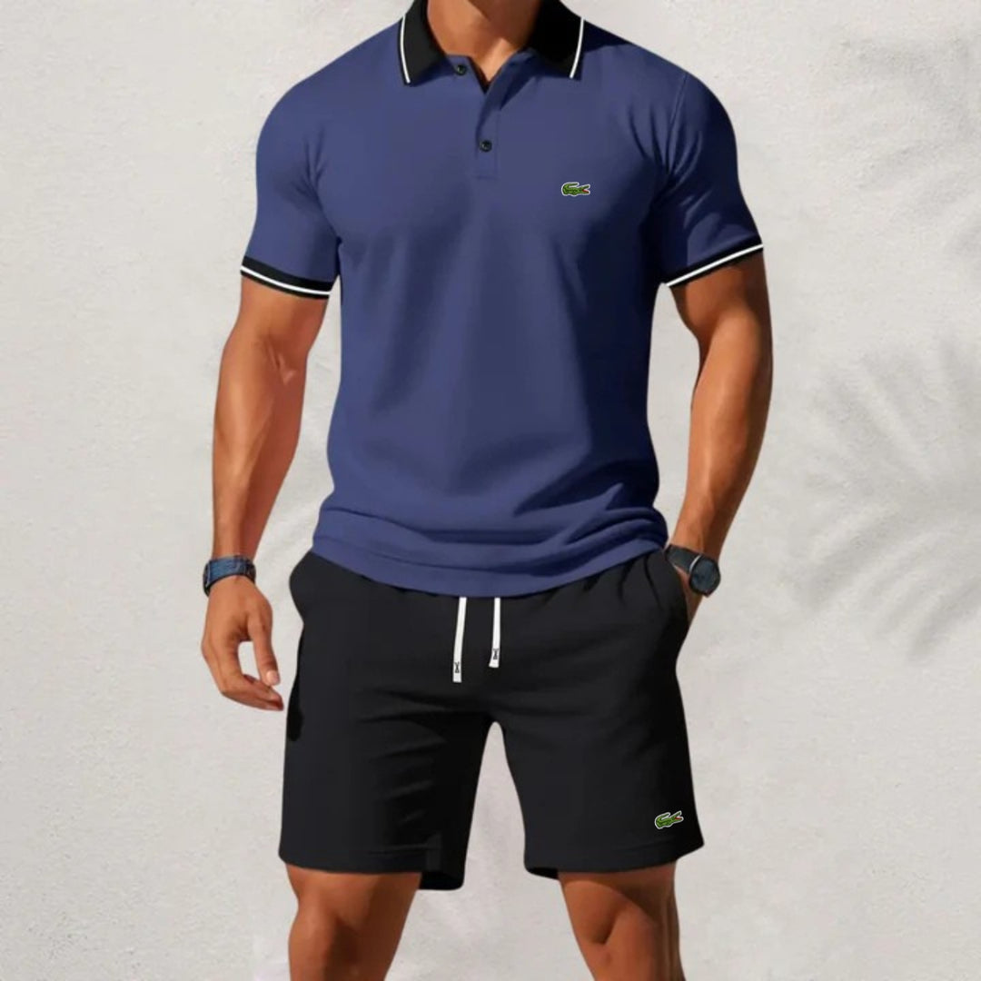 Polo- & Shortsset - (UTFÖRSÄLJNING SOMMARKOLLEKTION 2024)