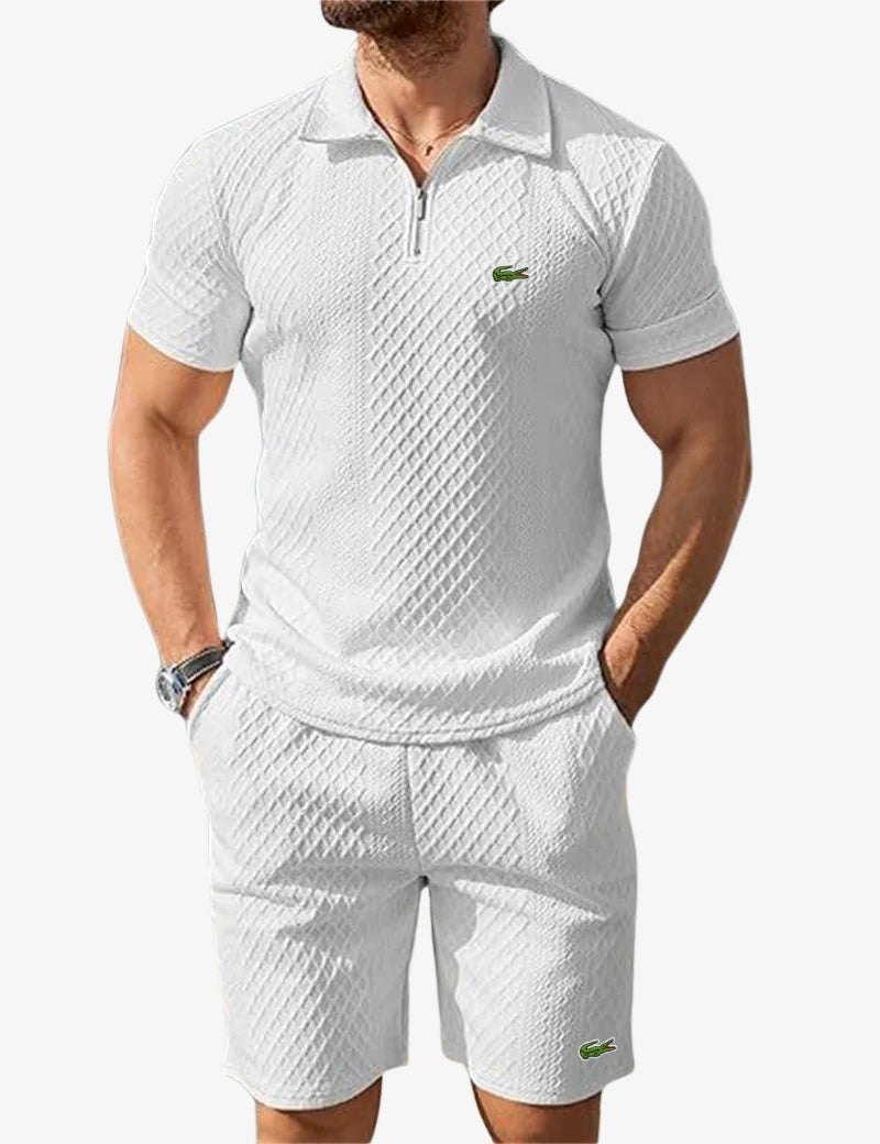 Set Polo Zippé & Short - LAGERRRENSNING
