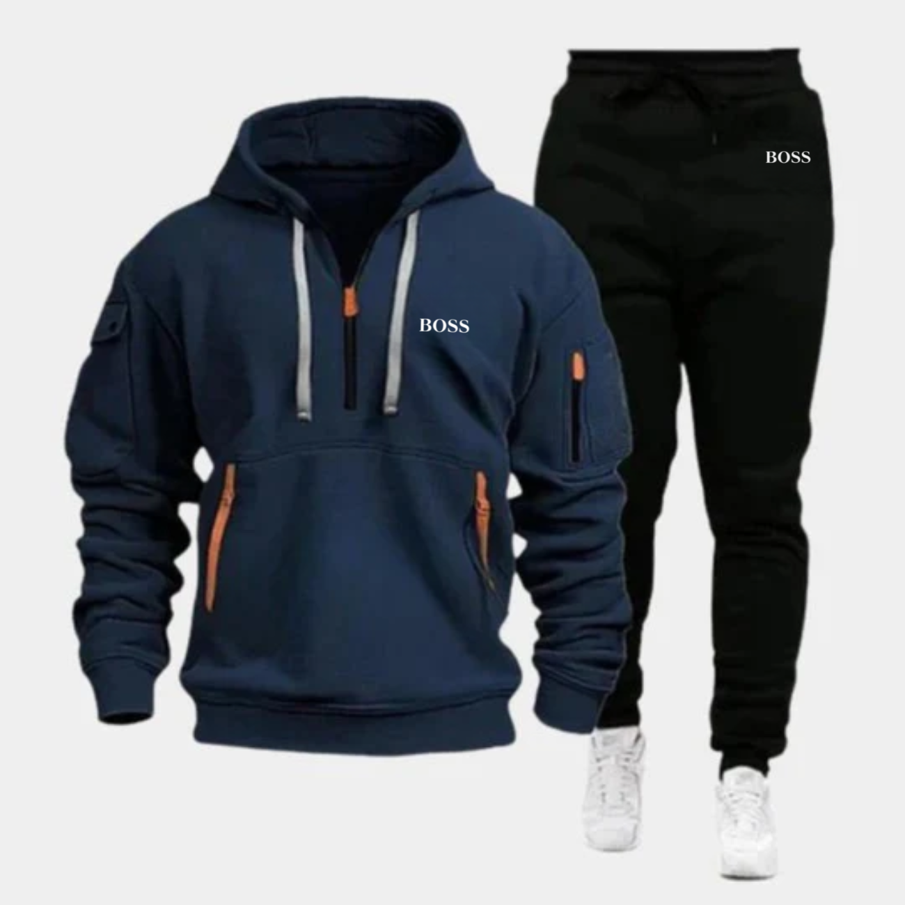 Avslappnat streetwear-set || Utförsäljningspris