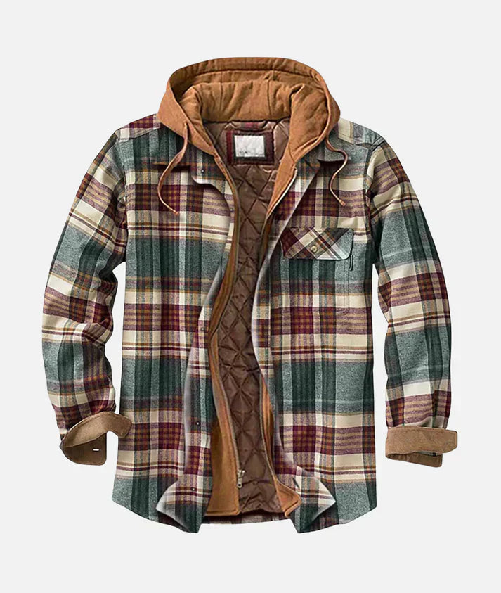 Pladex™ - Patchworkrutig Jacka