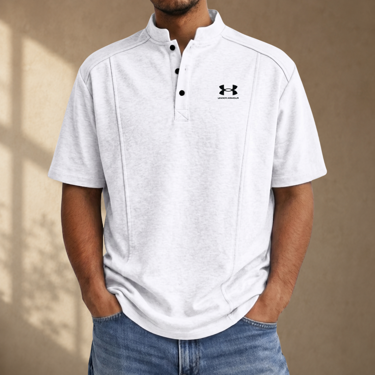 Vertikal Söm Tech Polo - Utförsäljning