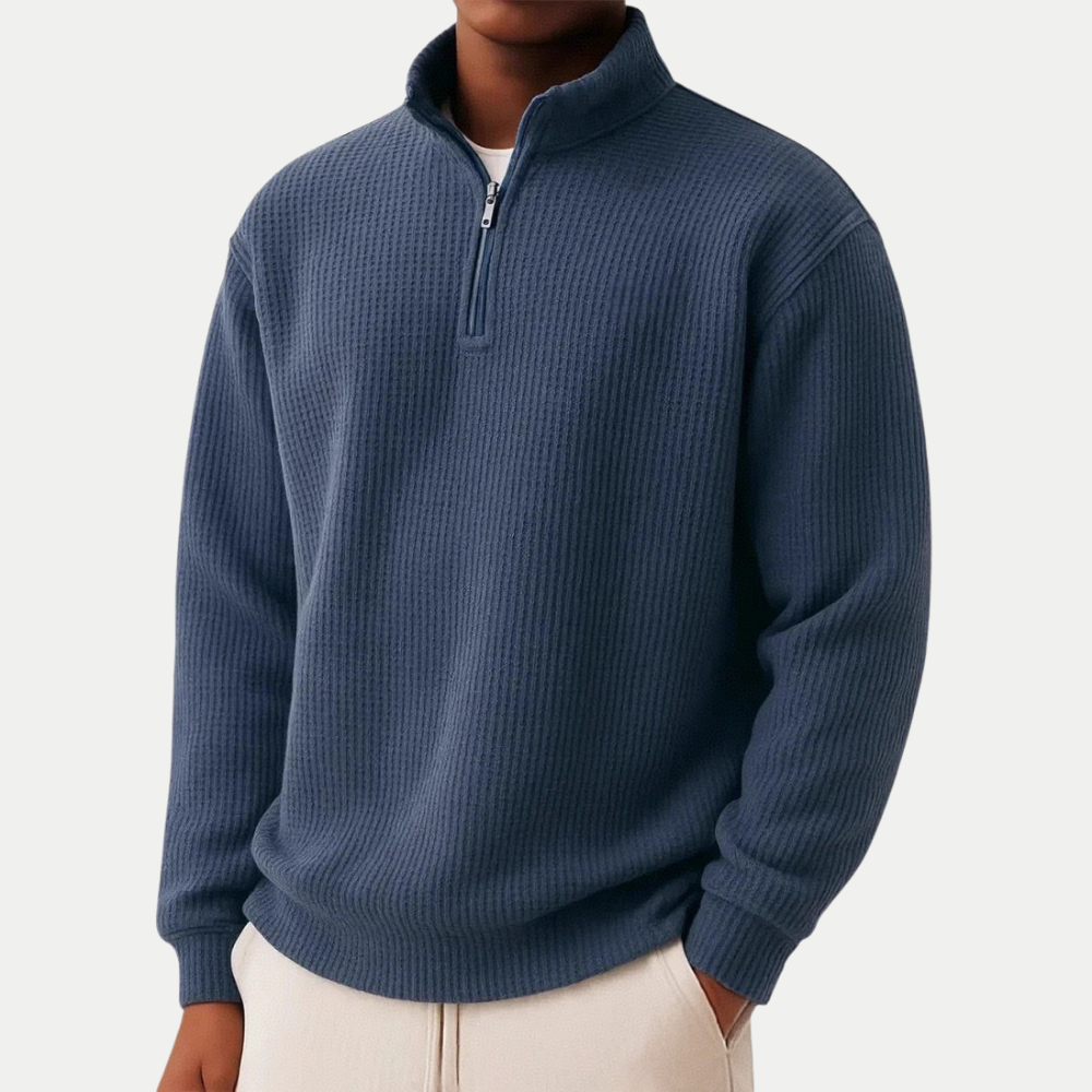 DAAN™ | Bekväm tröja med dragkedja