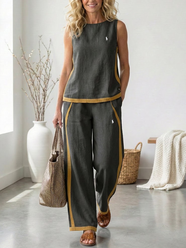 2026 Minimalistisk Modern Tvådelad Outfit - Utförsäljning