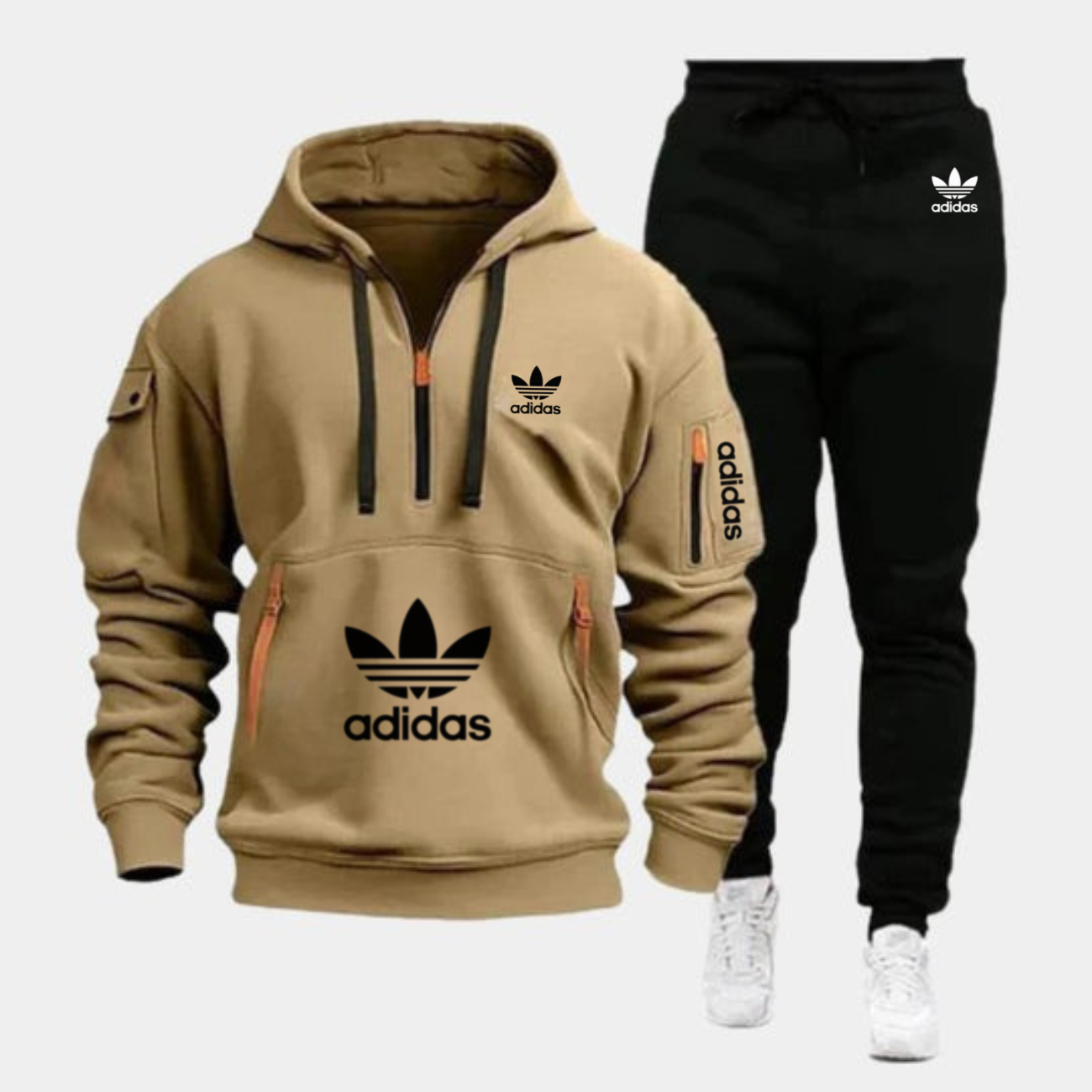 Avslappnat streetwear-set - Utförsäljningspris