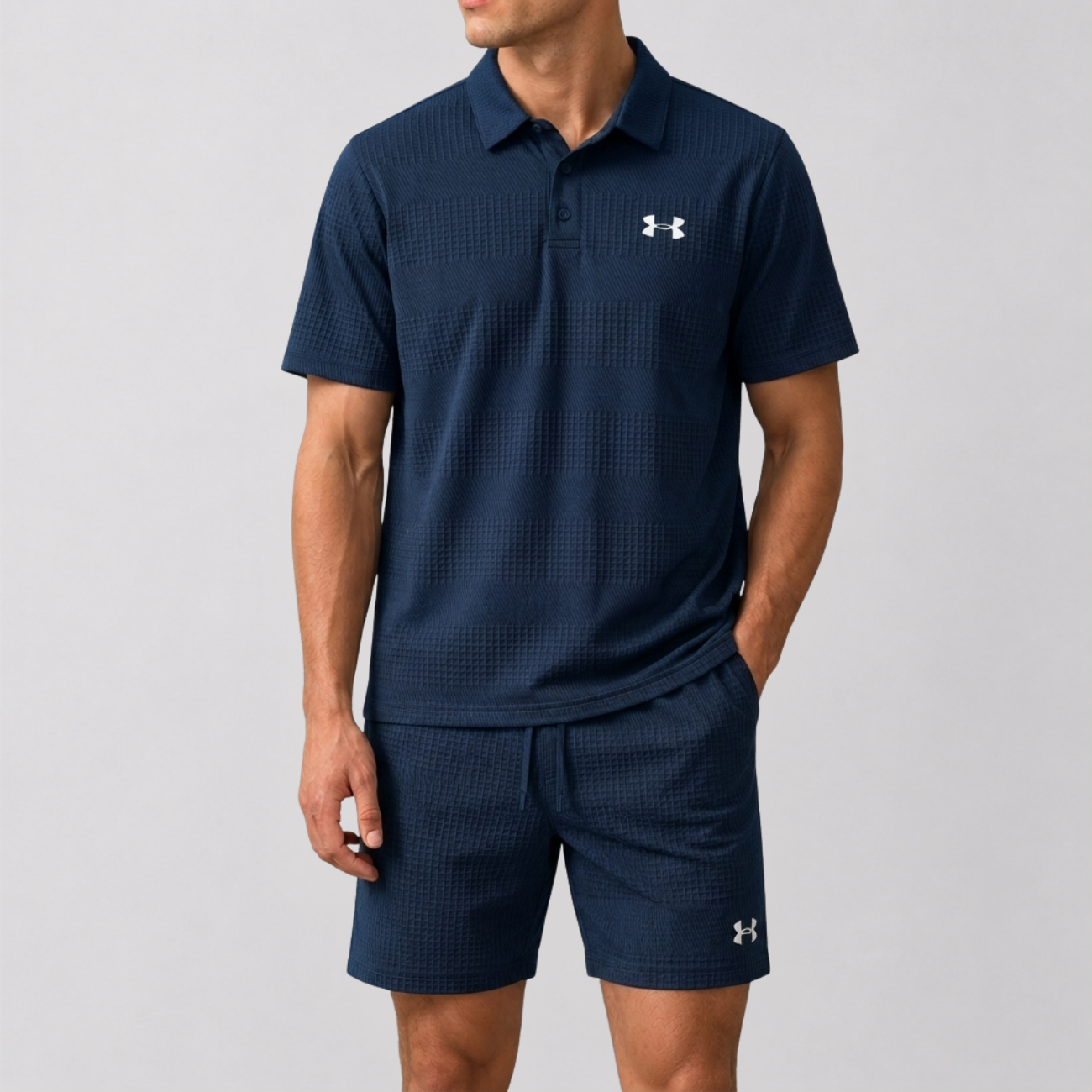 Aero-Weave Polo Shorts Set - Utförsäljning