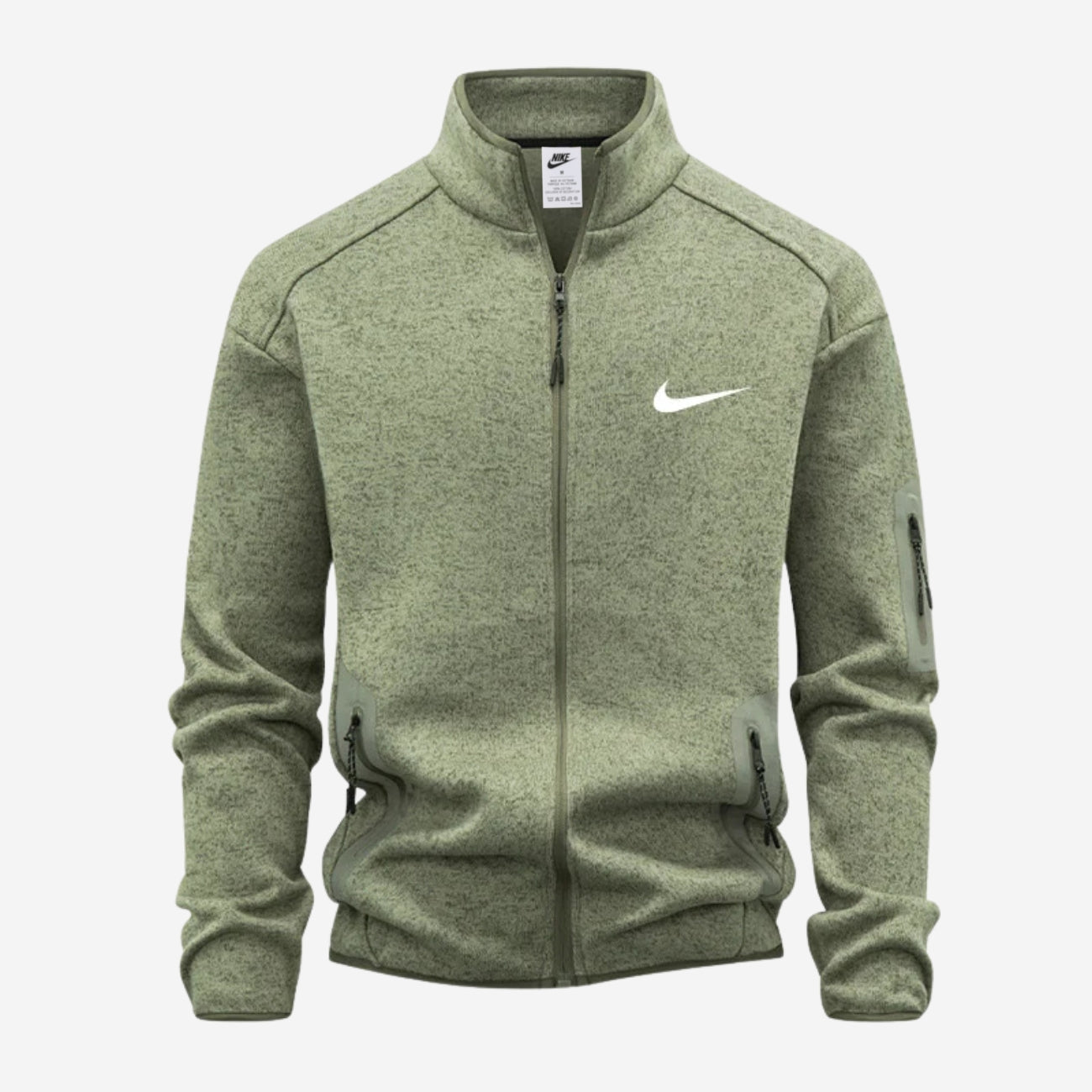 Avslappnad Zip-Up Jacka - TFÖRSÄLJNING AV KOLLEKTION