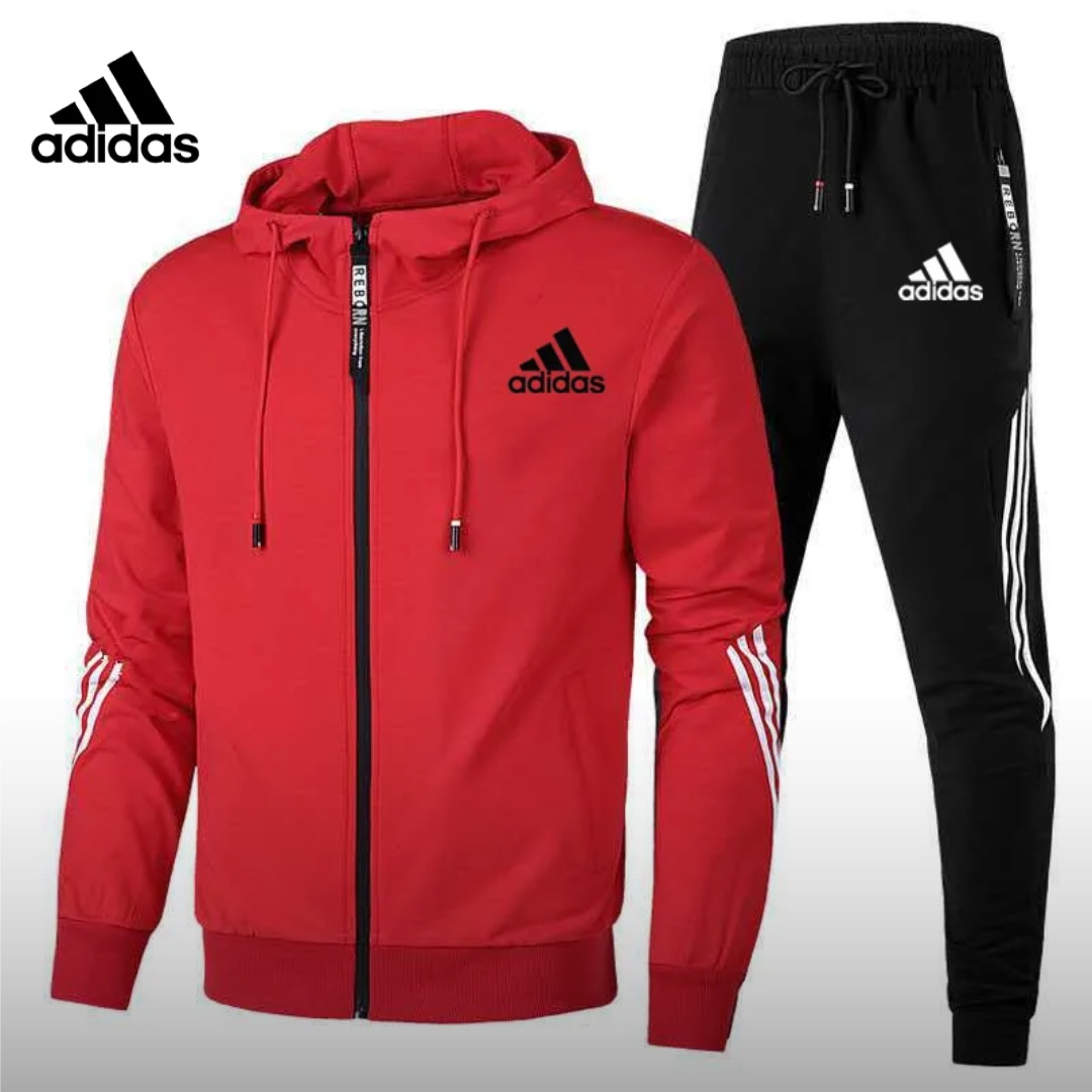Modernt Atletiskt Hoodie- och Joggerset || Utförsäljning