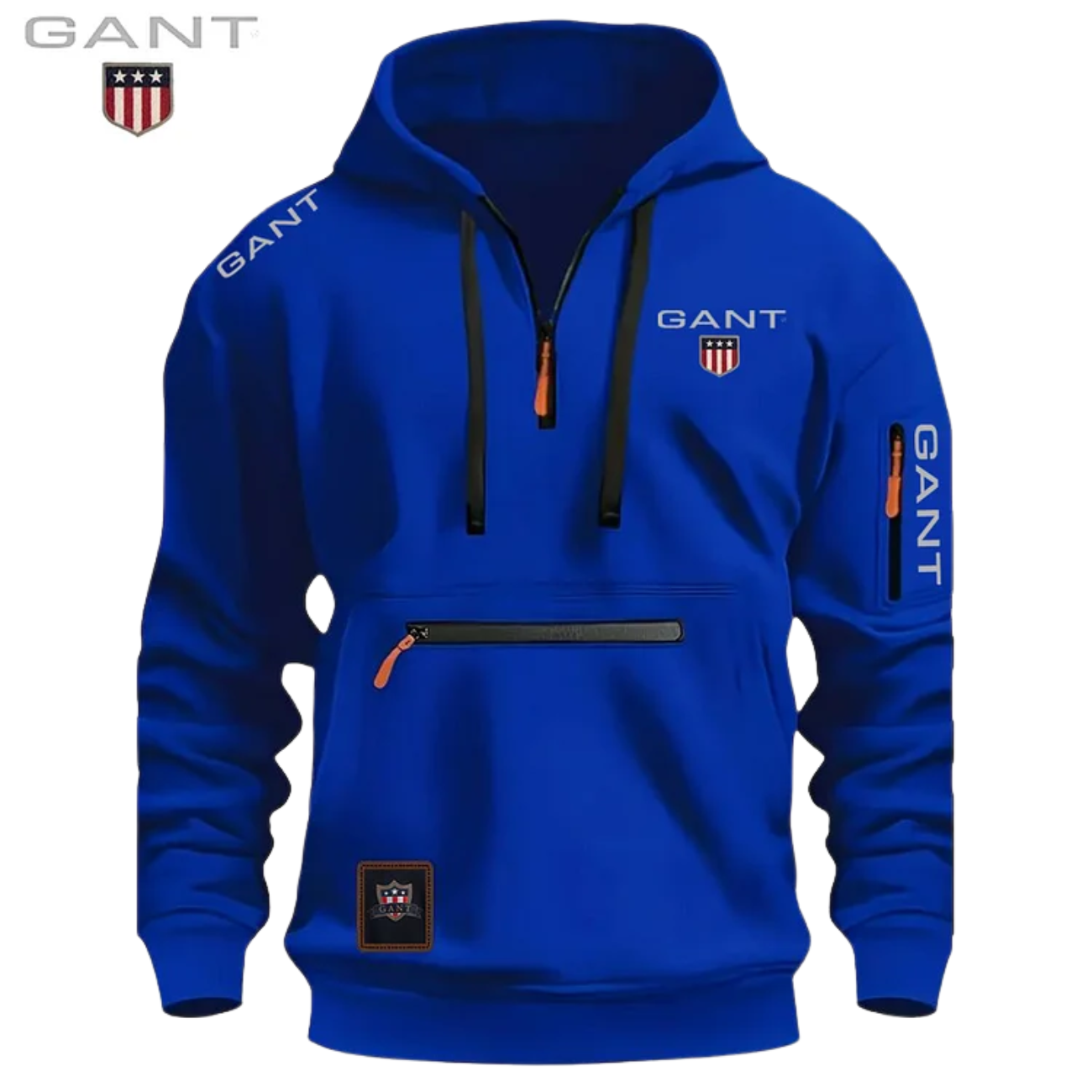 2026 Urban Halv-Dragkedja Prestanda-Hoodie || REA UTGÅENDE VAROR