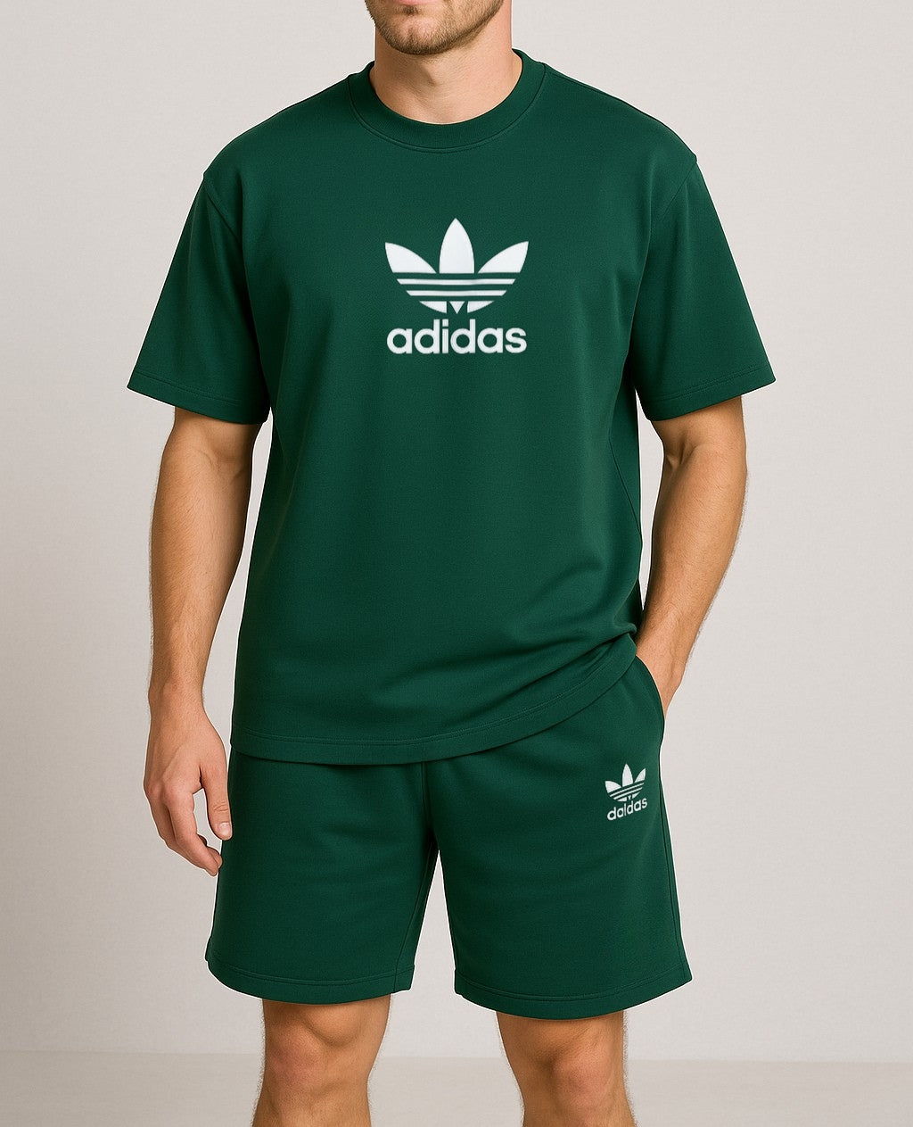 Avslappnad Herroutfit || T-shirt och Shorts
