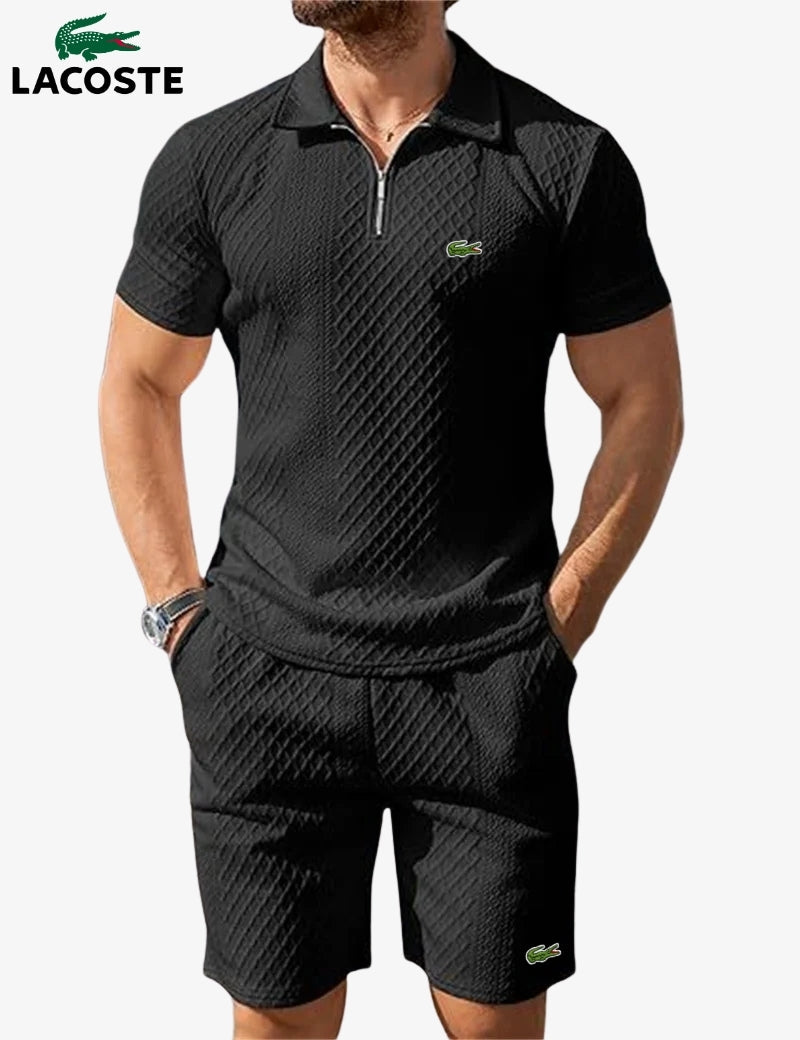 Set Polo Zippé & Short || LAGERRRENSNING