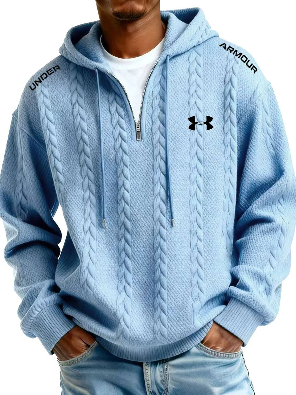 UA halvzip-hoodie