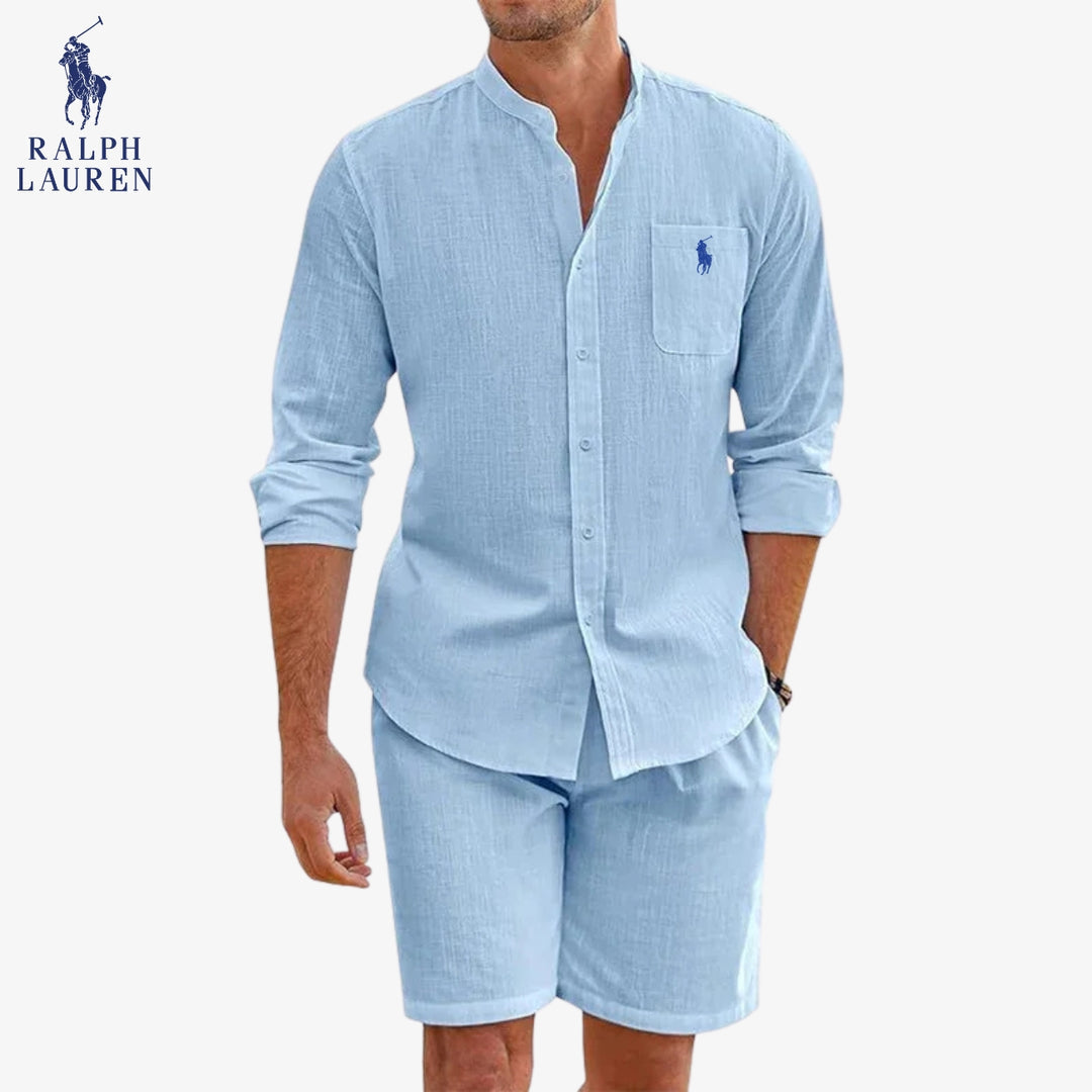 Elegant Set Skjorta & Shorts || UTFÖRSÄLJNING