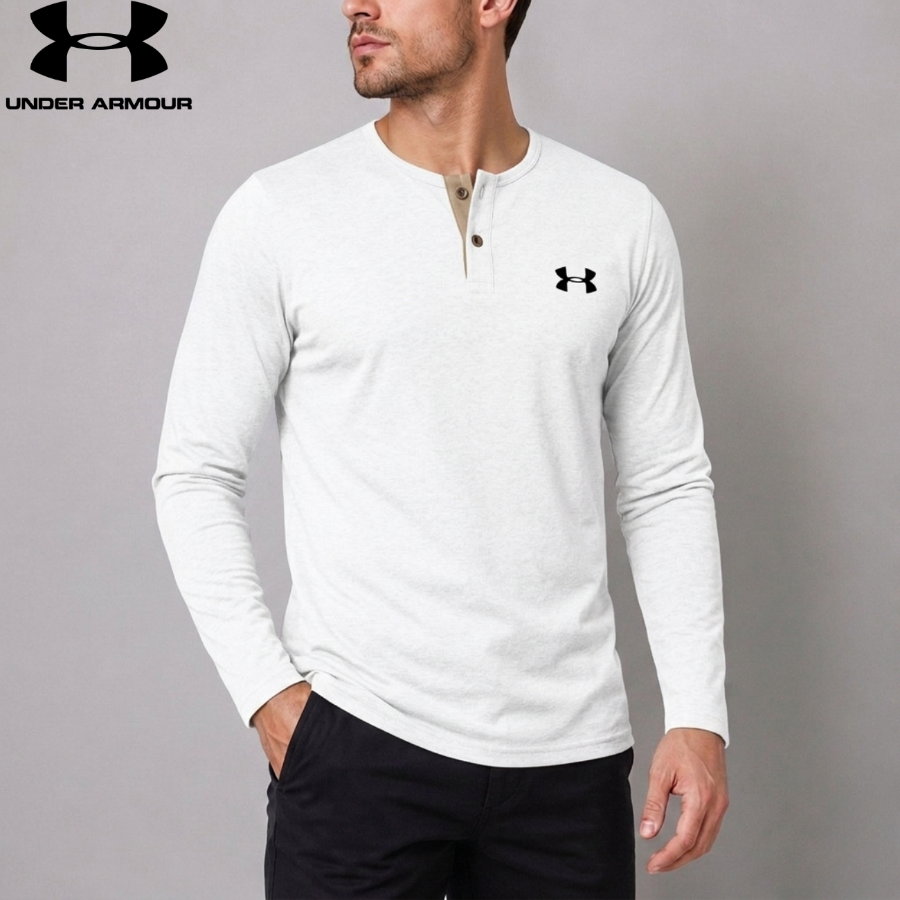 Core Tech Slub Henley || Utförsäljning