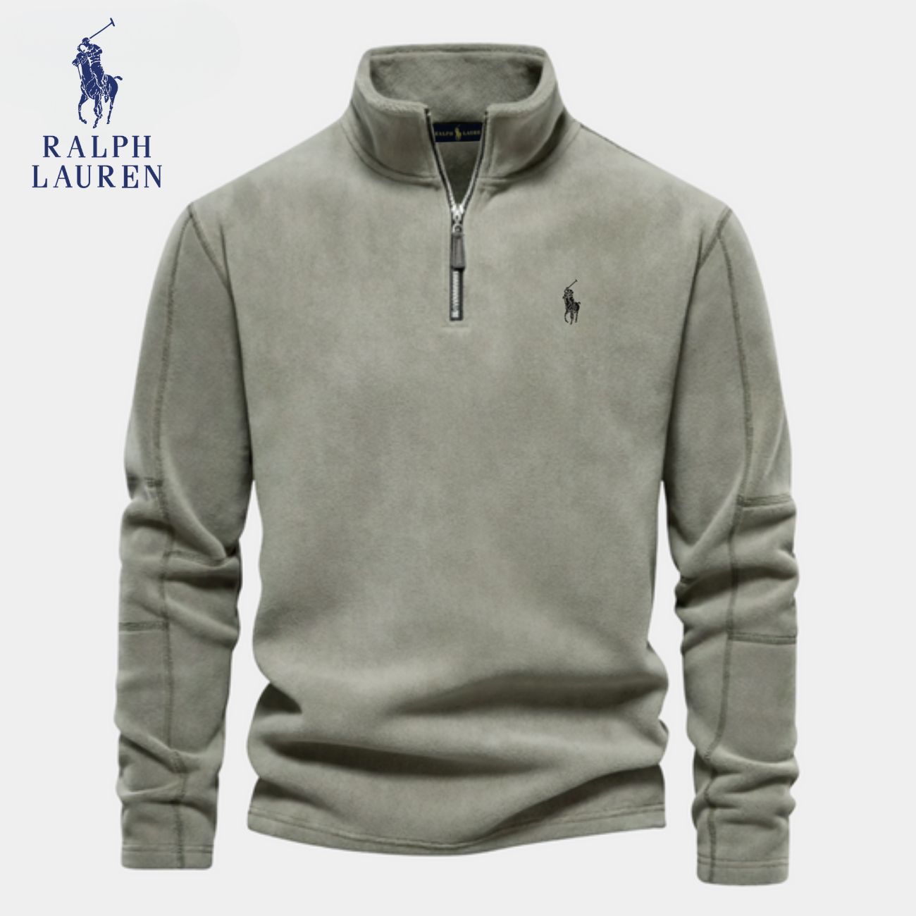 RL™ Half Zip Sweatshirt | I Bomull