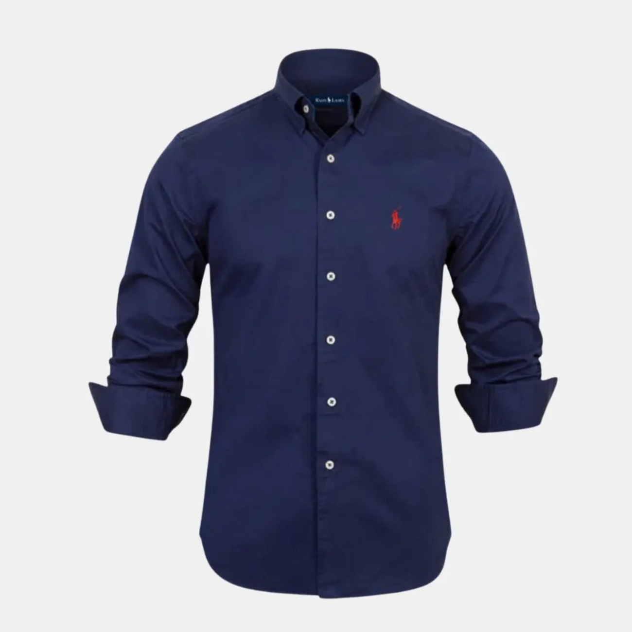 2026 Klassisk Slim Fit Knappskjorta - Utförsäljning