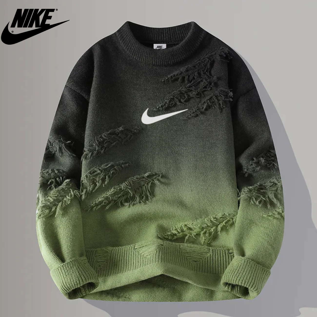 2026 Urban Fade Distressed Tröja || Utrensningsförsäljning