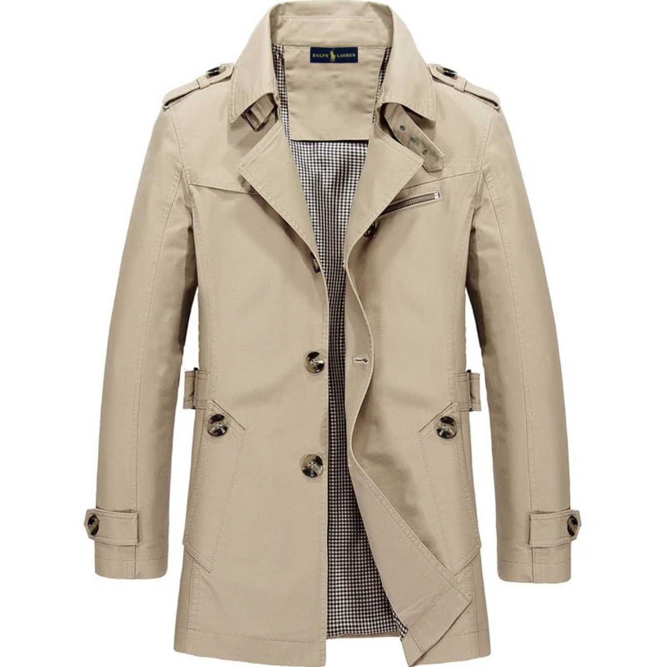 Tidlös Trench Coat || Utförsäljning