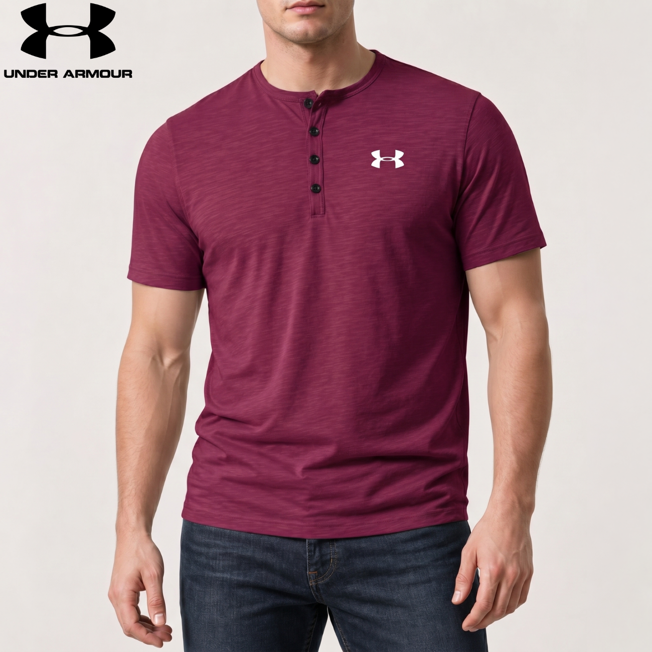 Core Tech Slub Henley || Utförsäljning