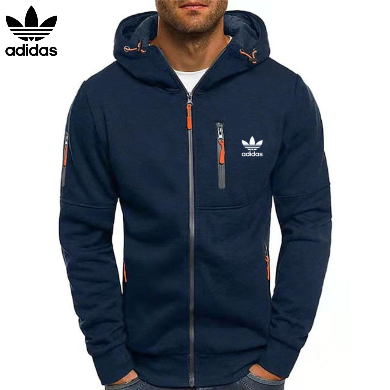 Premium Komfort Zip-Up Hoodie || Utförsäljning