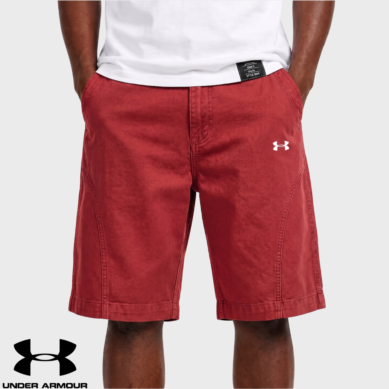 Tech-Performance Canvas Shorts || Utförsäljning