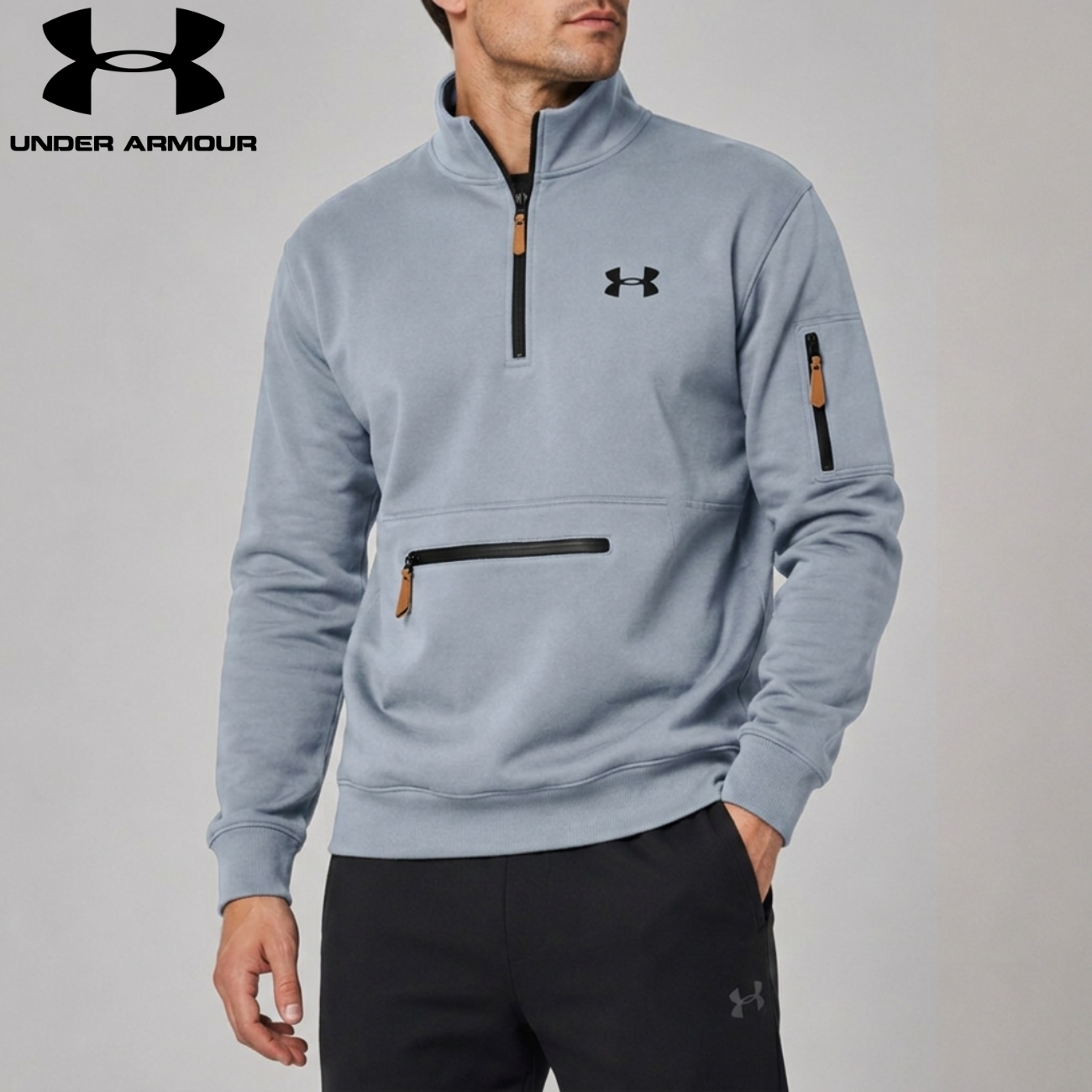 Quarter-Zip Pullover || Utförsäljning