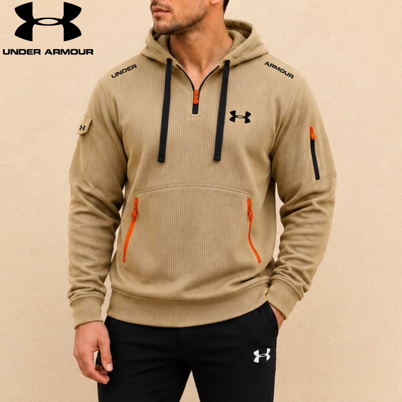 Hybrid Zip Hoodie || Utförsäljning