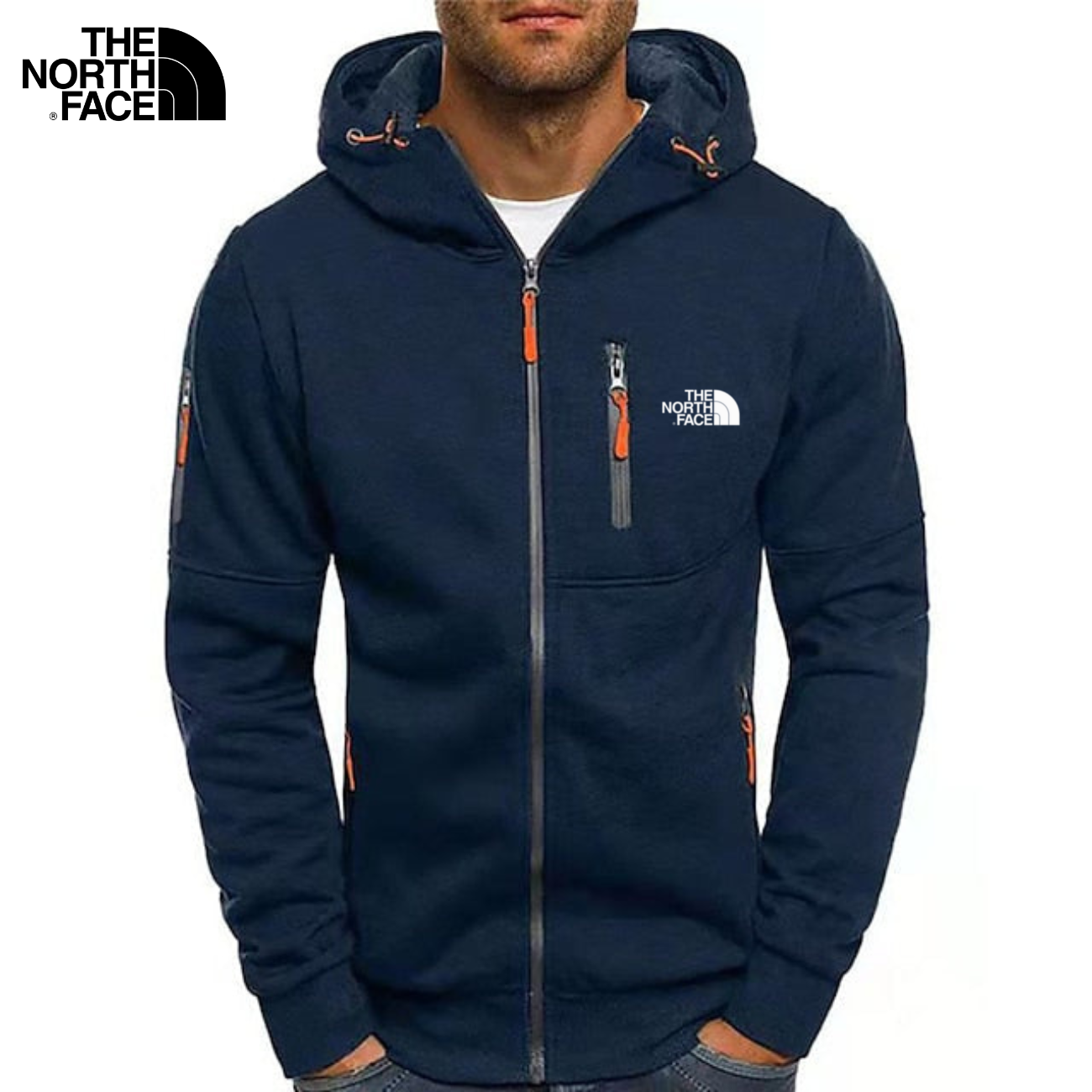 Premium Komfort Zip-Up Hoodie || Utförsäljning