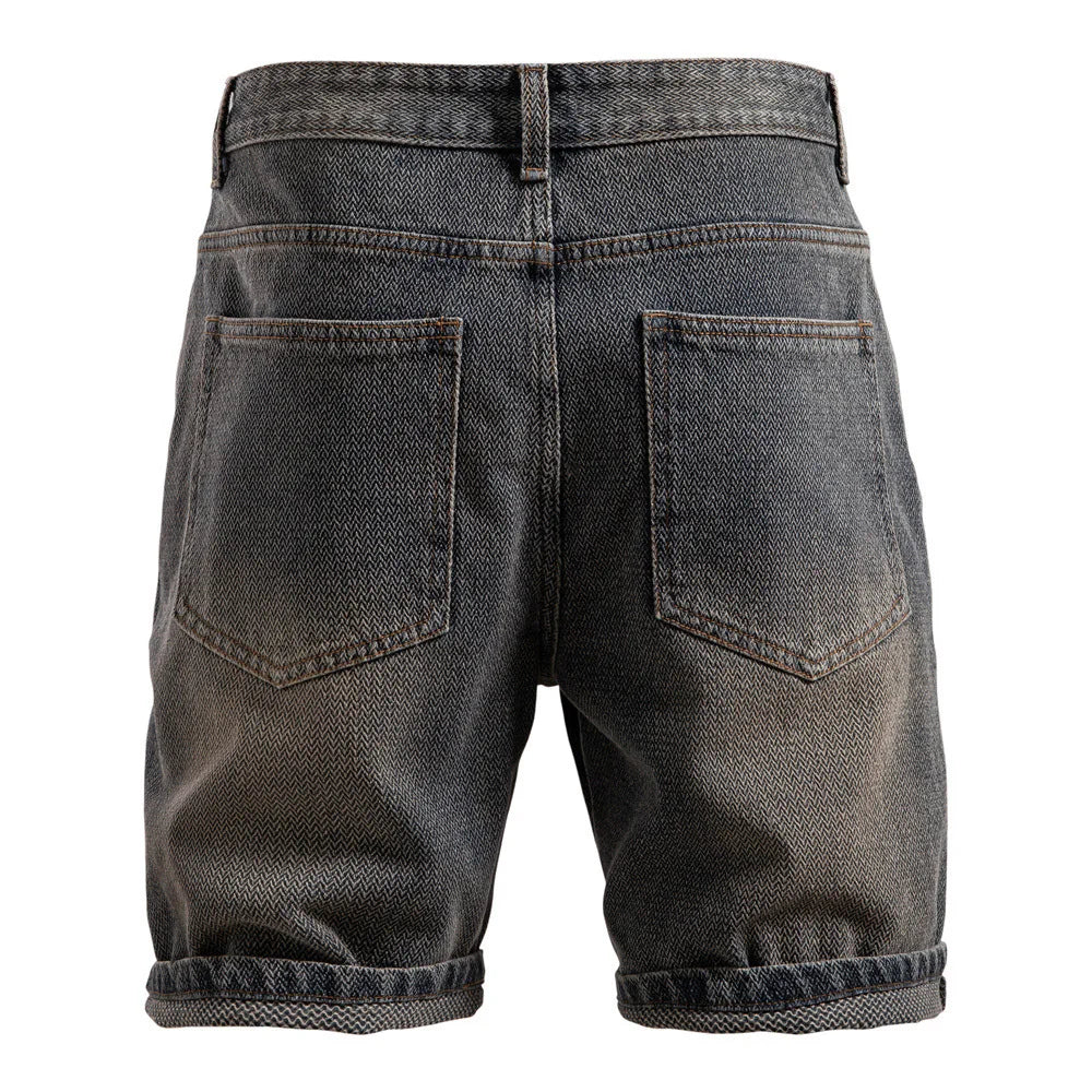 Casual All-Match Denim Shorts för män