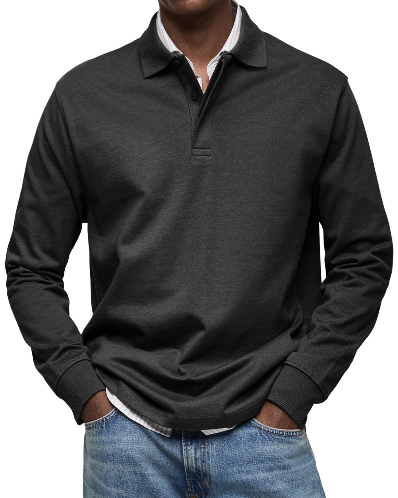 Koelman | Lux långärmad polo