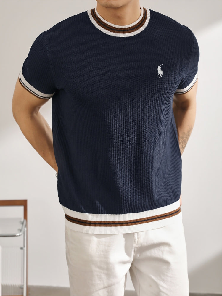 Casual T-shirt för män - med ren passform