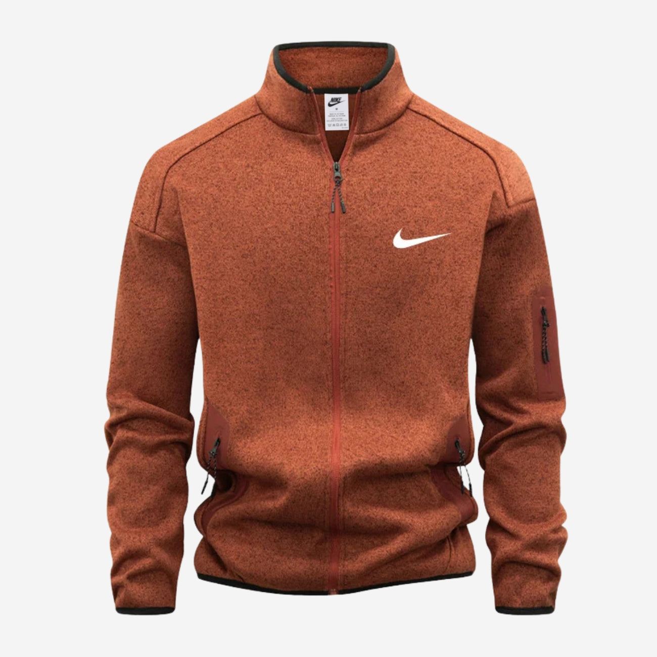 Avslappnad Zip-Up Jacka - TFÖRSÄLJNING AV KOLLEKTION
