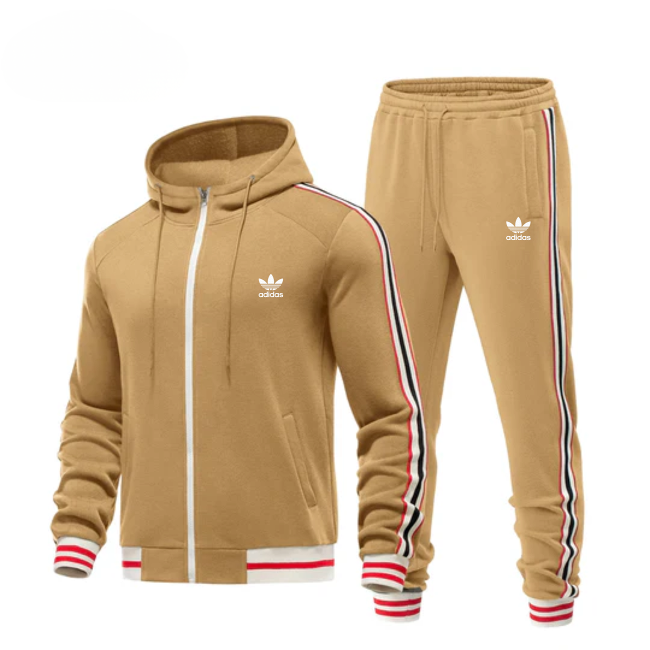 Avslappnad Set Hoodie & Byxor - REA
