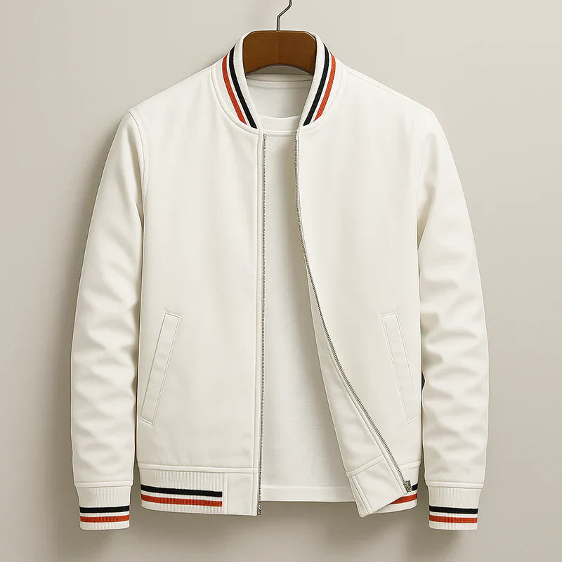 Maverick™ - Stilfull Randig Bomberjacka