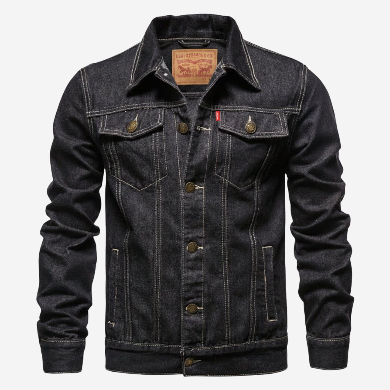 Modern Jeansjacka - UTFÖRSÄLJNINGSPRIS