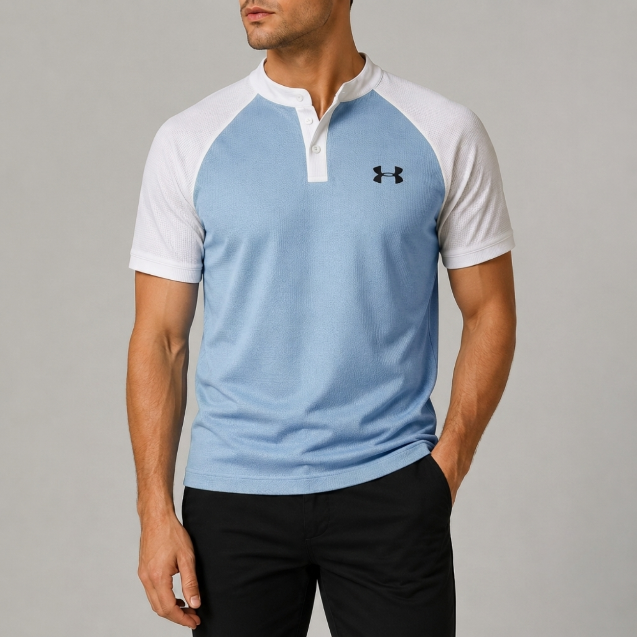 AeroFlex Henley Polo - Utförsäljning