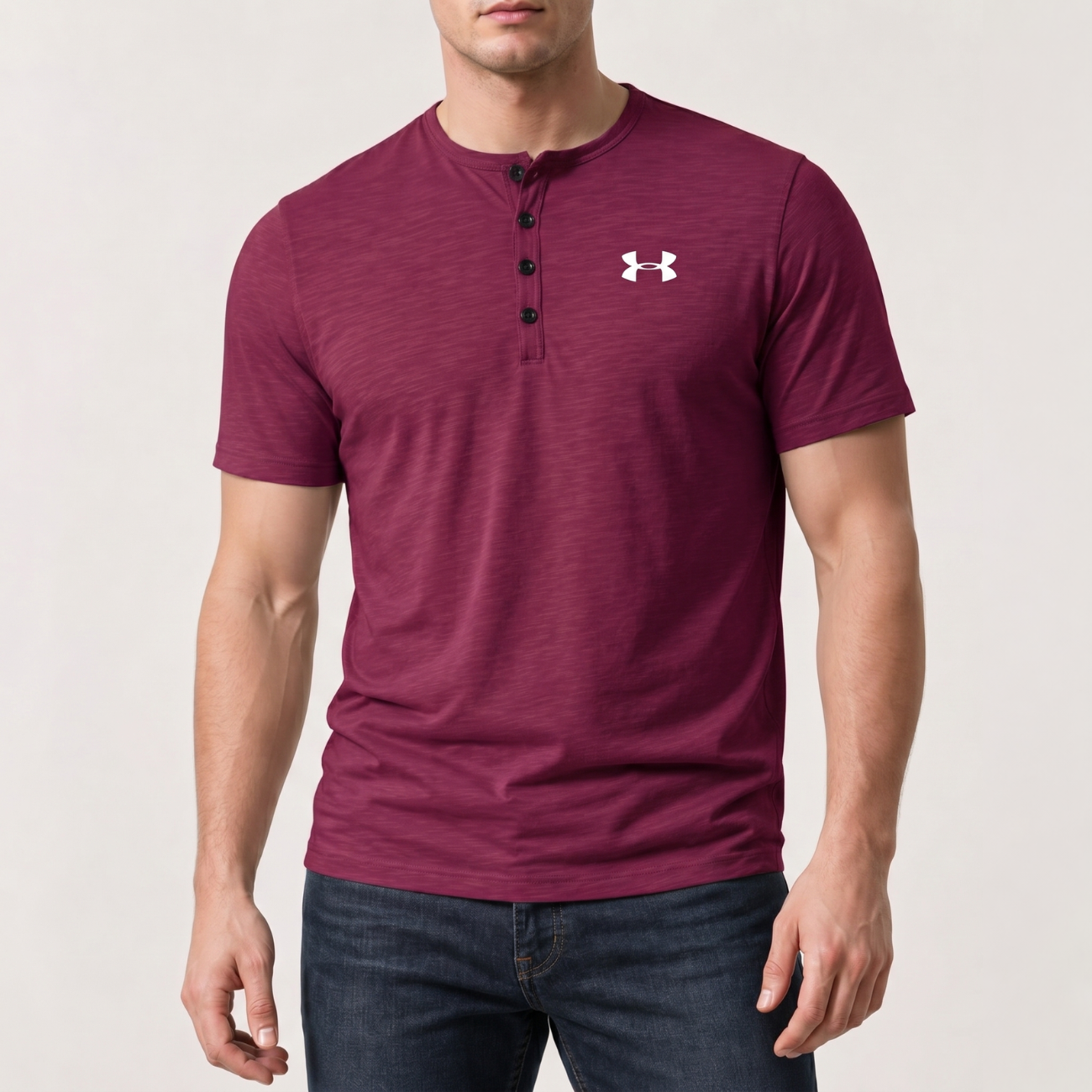 Core Tech Slub Henley - Utförsäljning