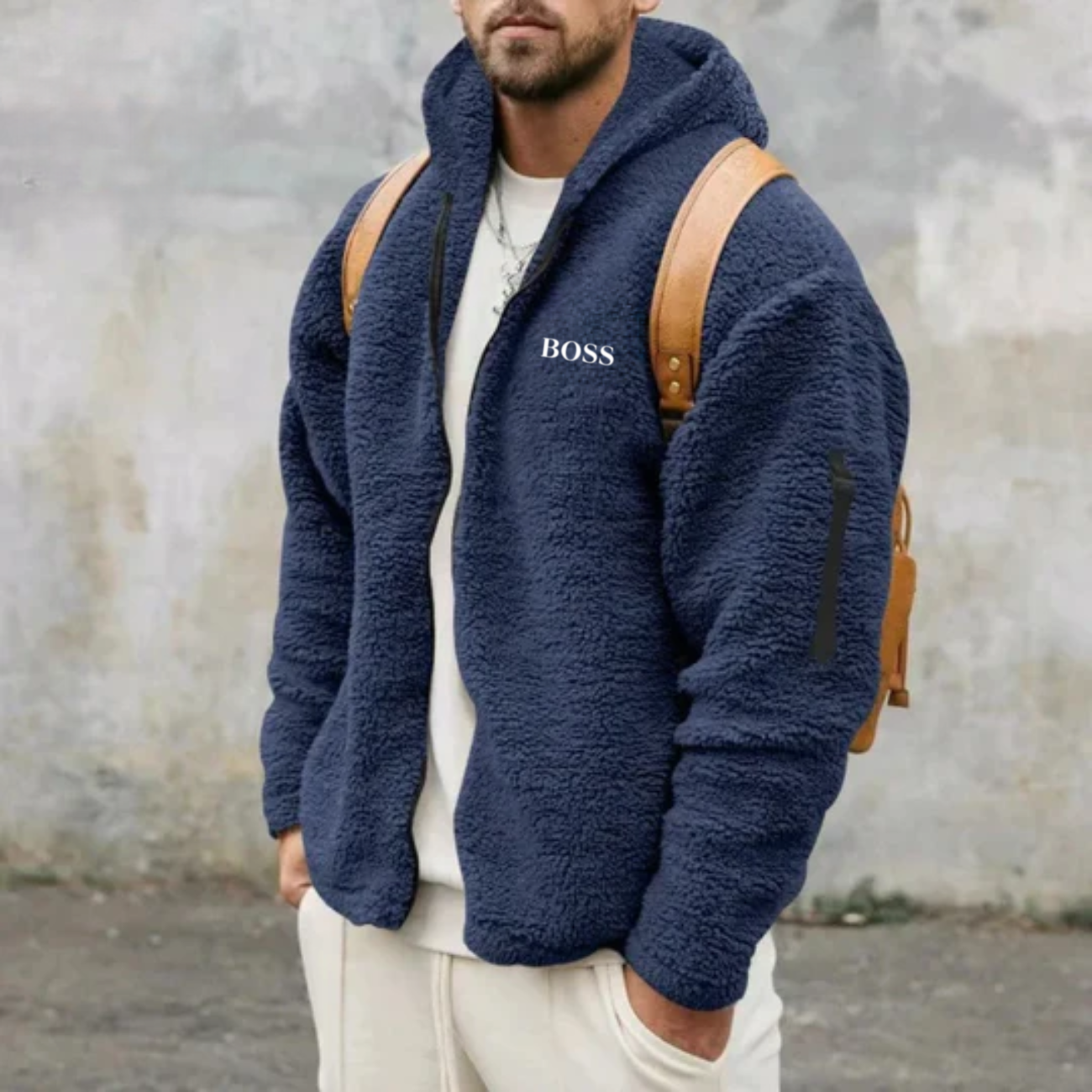 2026 Sherpa Zip-Up Vinterjacka - Utförsäljning