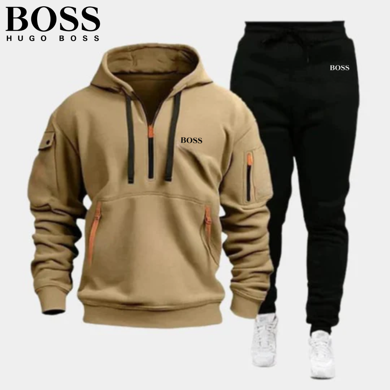 Avslappnat streetwear-set || Utförsäljningspris