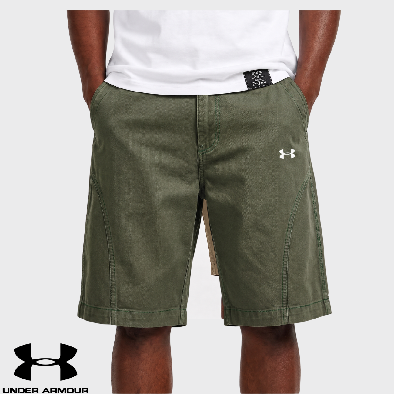 Tech-Performance Canvas Shorts || Utförsäljning
