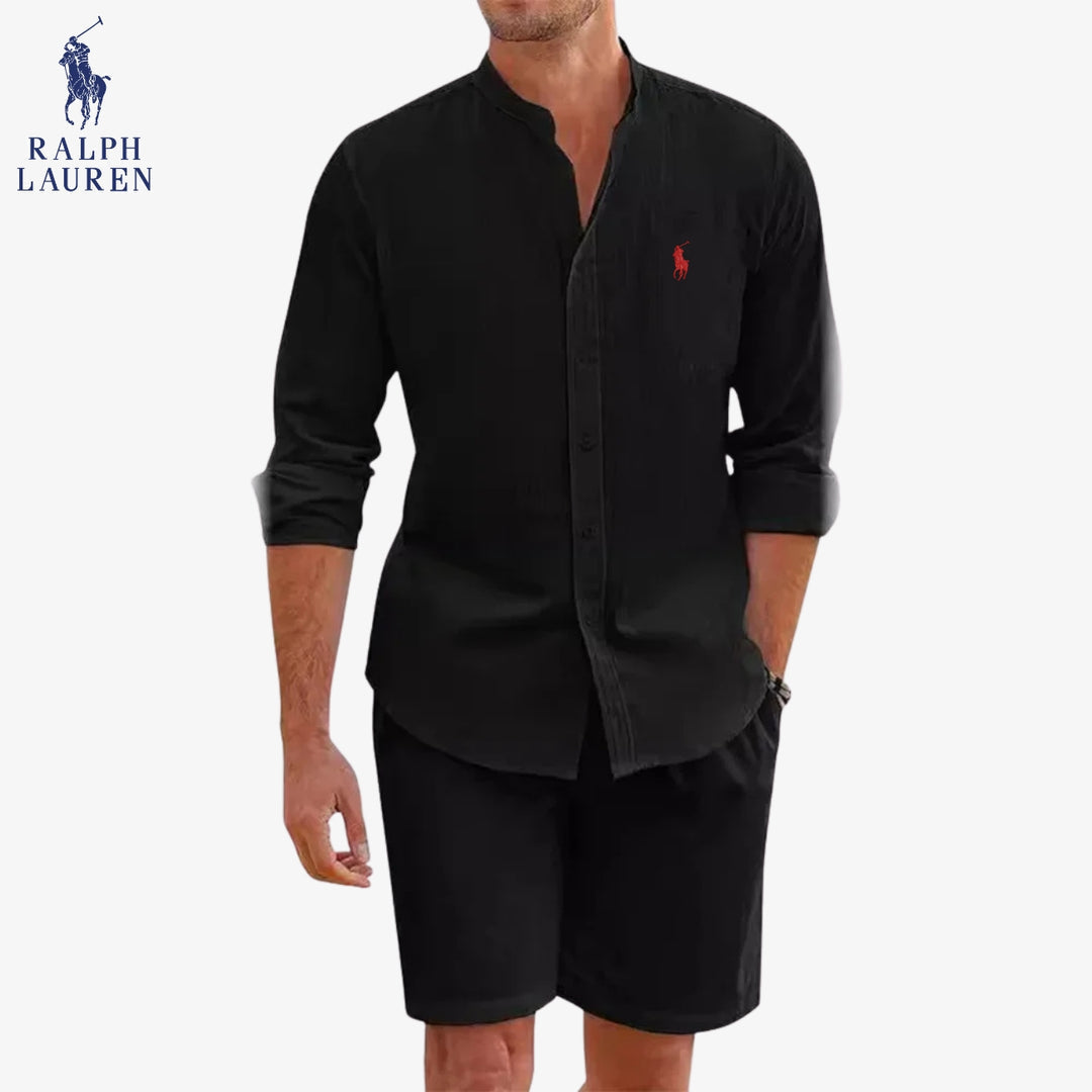 Elegant Set Skjorta & Shorts || UTFÖRSÄLJNING