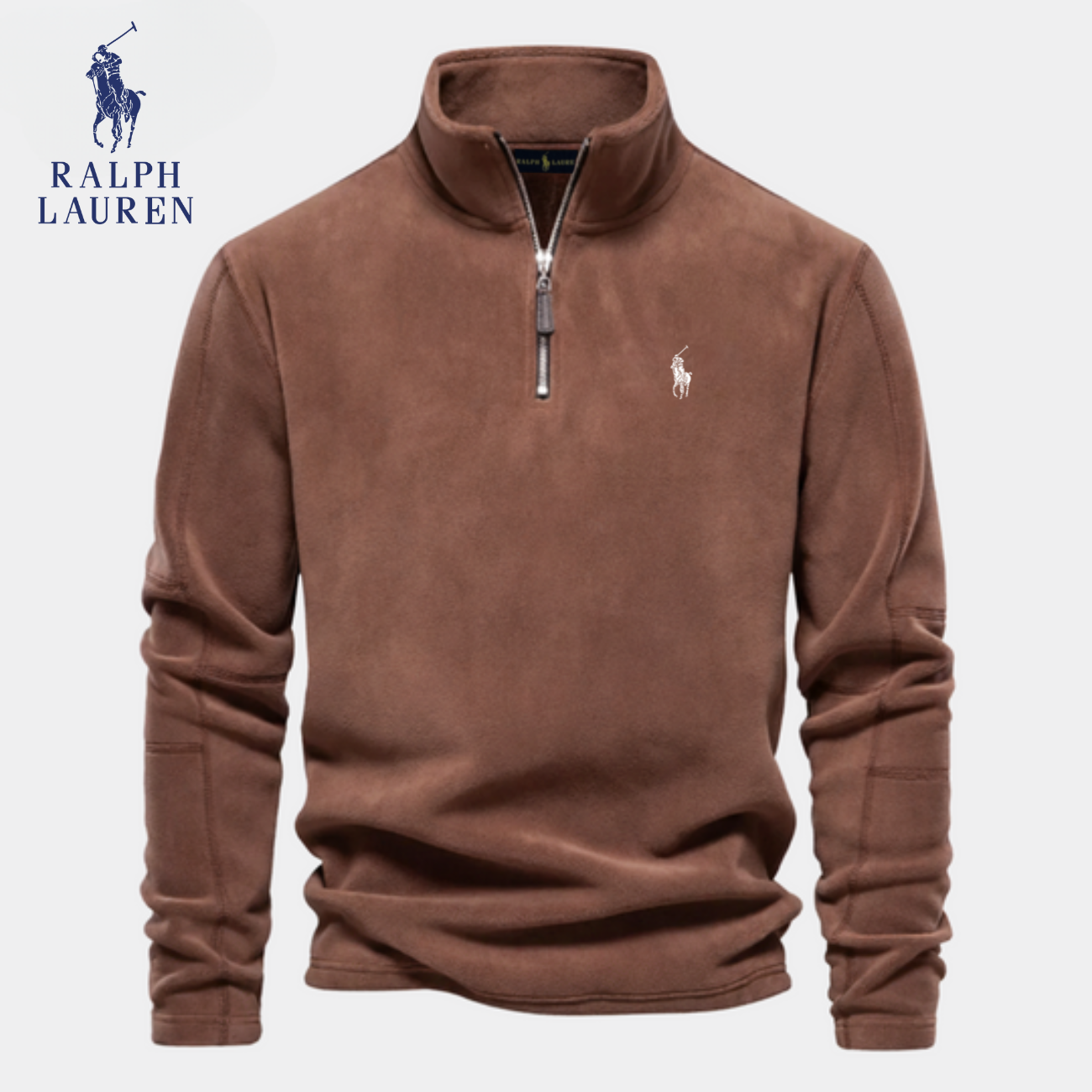 RL™ Half Zip Sweatshirt | I Bomull