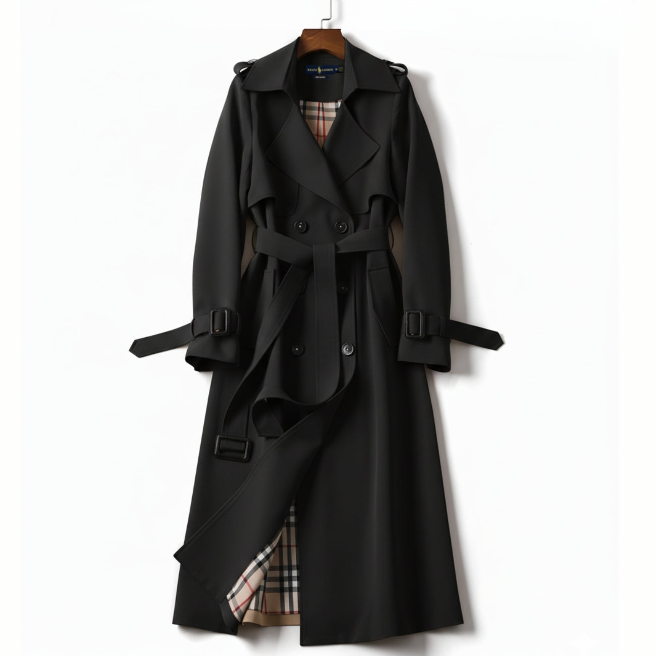 Elegant Trenchcoat med Bälte - UTFÖRSÄLJNINGSPRIS