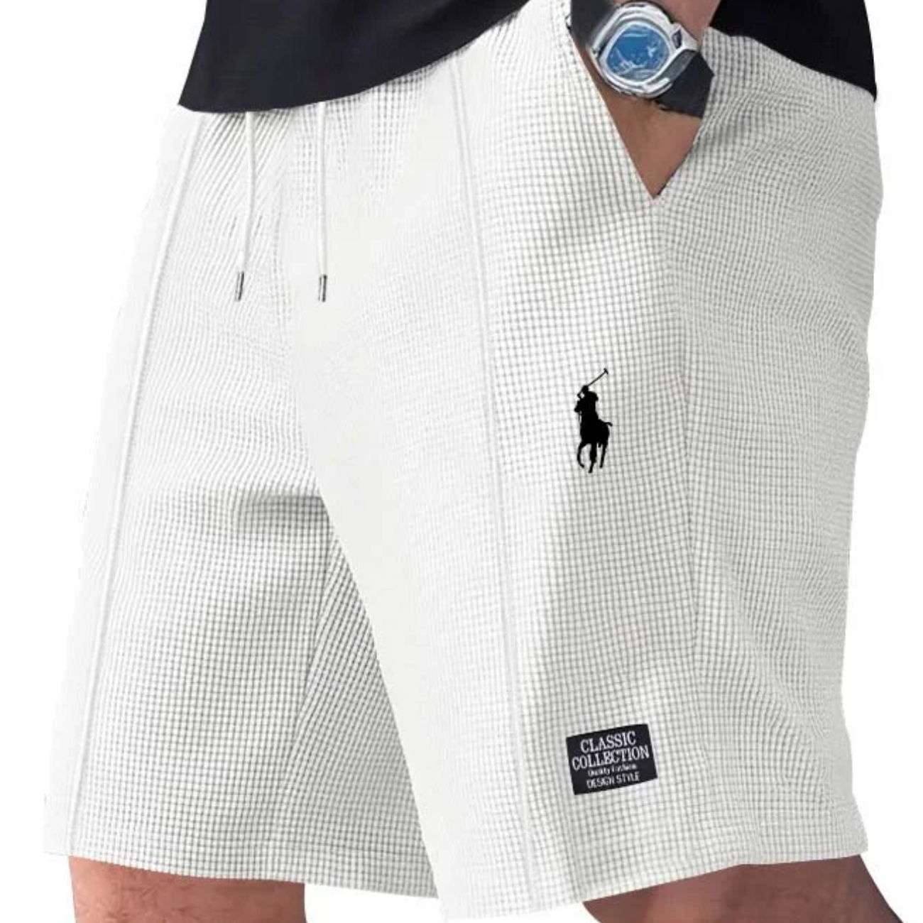 2026 Texturerade Sommarkomfort-Shorts - Utförsäljning