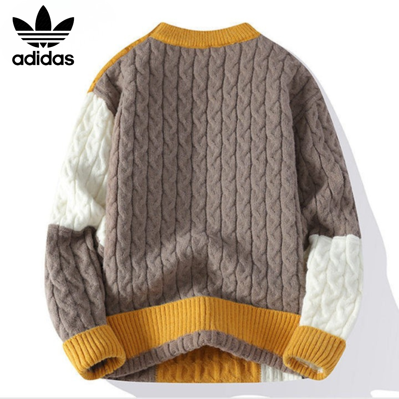 Retro Patchwork Tröja - UTFÖRSÄLJNING AV KOLLEKTION
