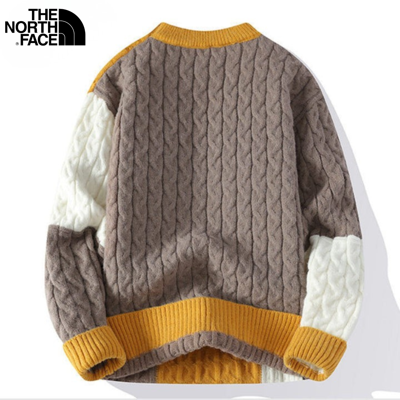 Retro Patchwork Tröja - UTFÖRSÄLJNING AV KOLLEKTION