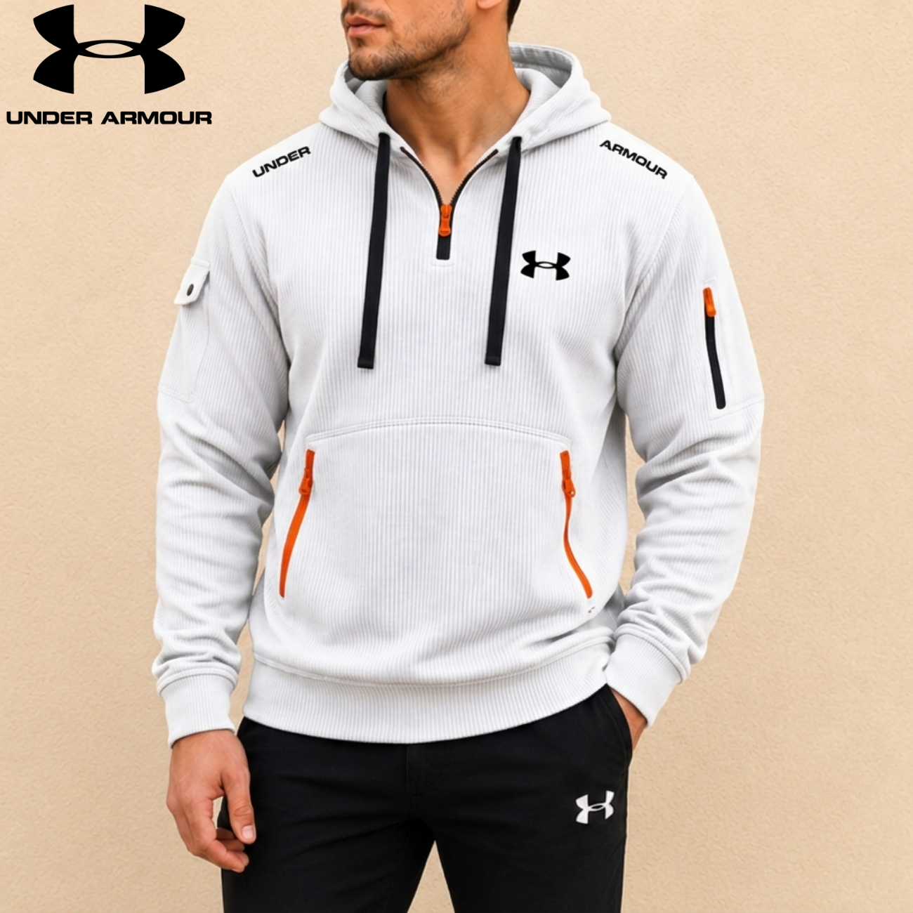 Hybrid Zip Hoodie || Utförsäljning